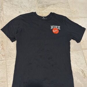 Nike Black Short Sleeve Tee with Crew Neck